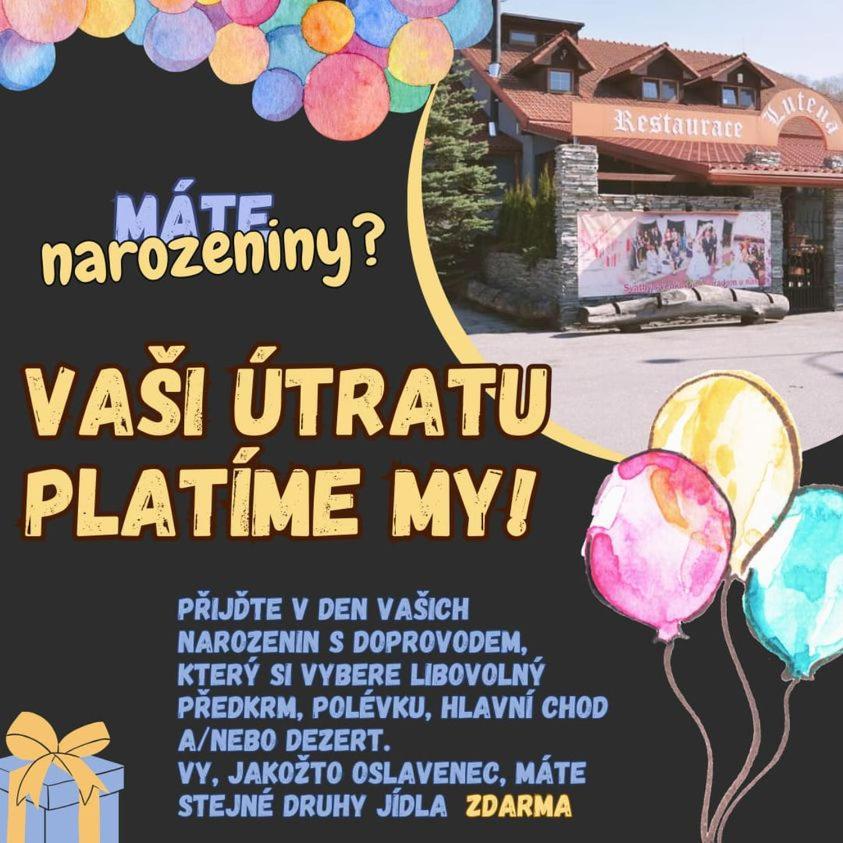 Restaurace A Penzion Lutena Dolni Lutyne Eksteriør bilde